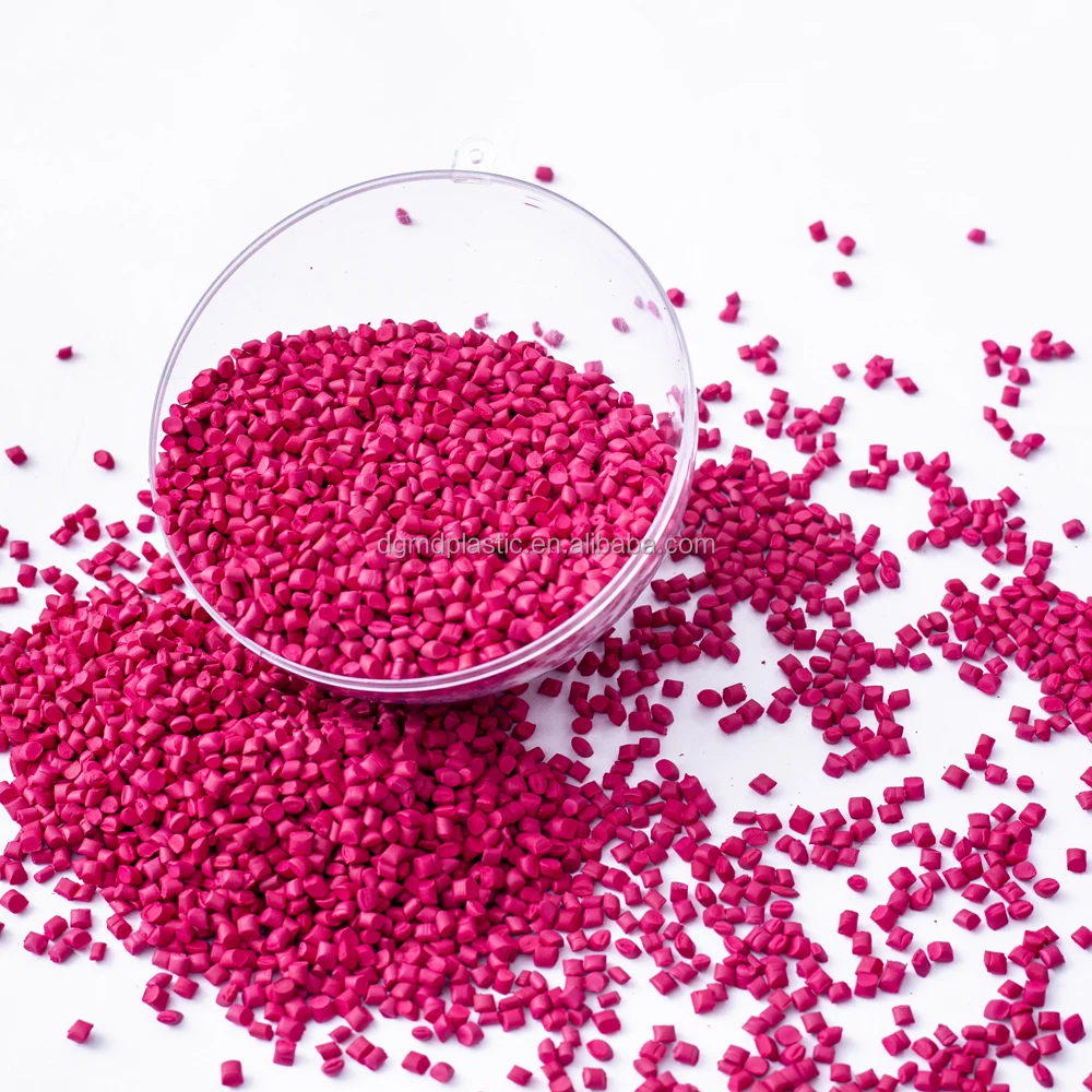 Розовый цвет masterbatch для выдува пленки мешок и пластиковые инъекции
