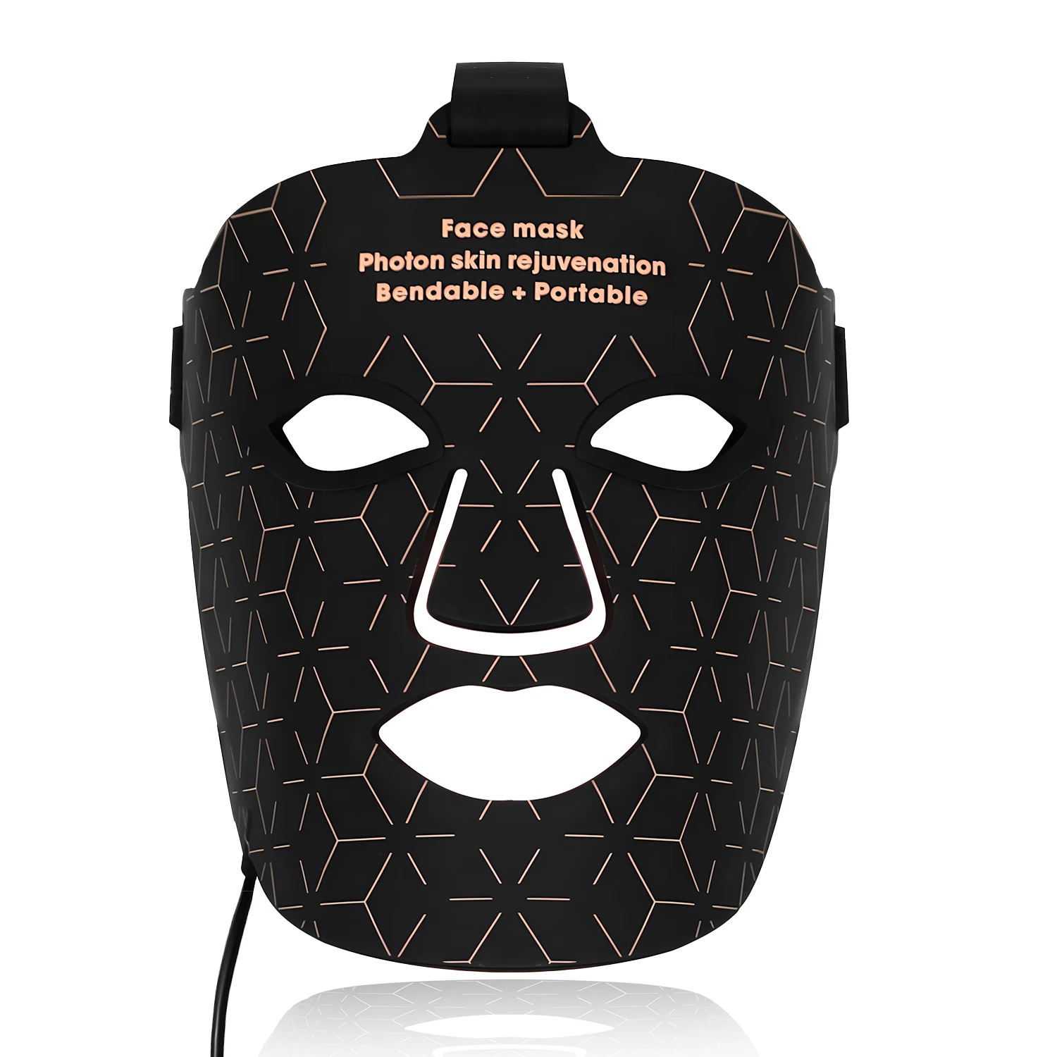 2024 New Arrival Infrared Face Mask 830nm Led Therapy Mask Led Mask Face Silicon Red Infrared