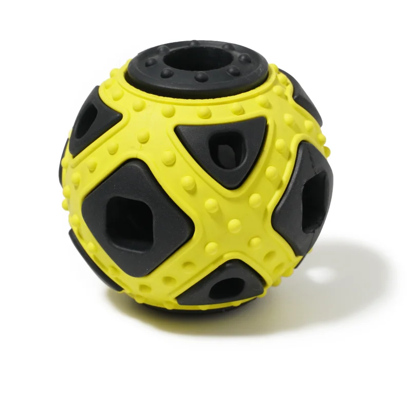 Manufacturer  double colors funny christmas feeder puzzle chew leaked food puppy dog ball toys