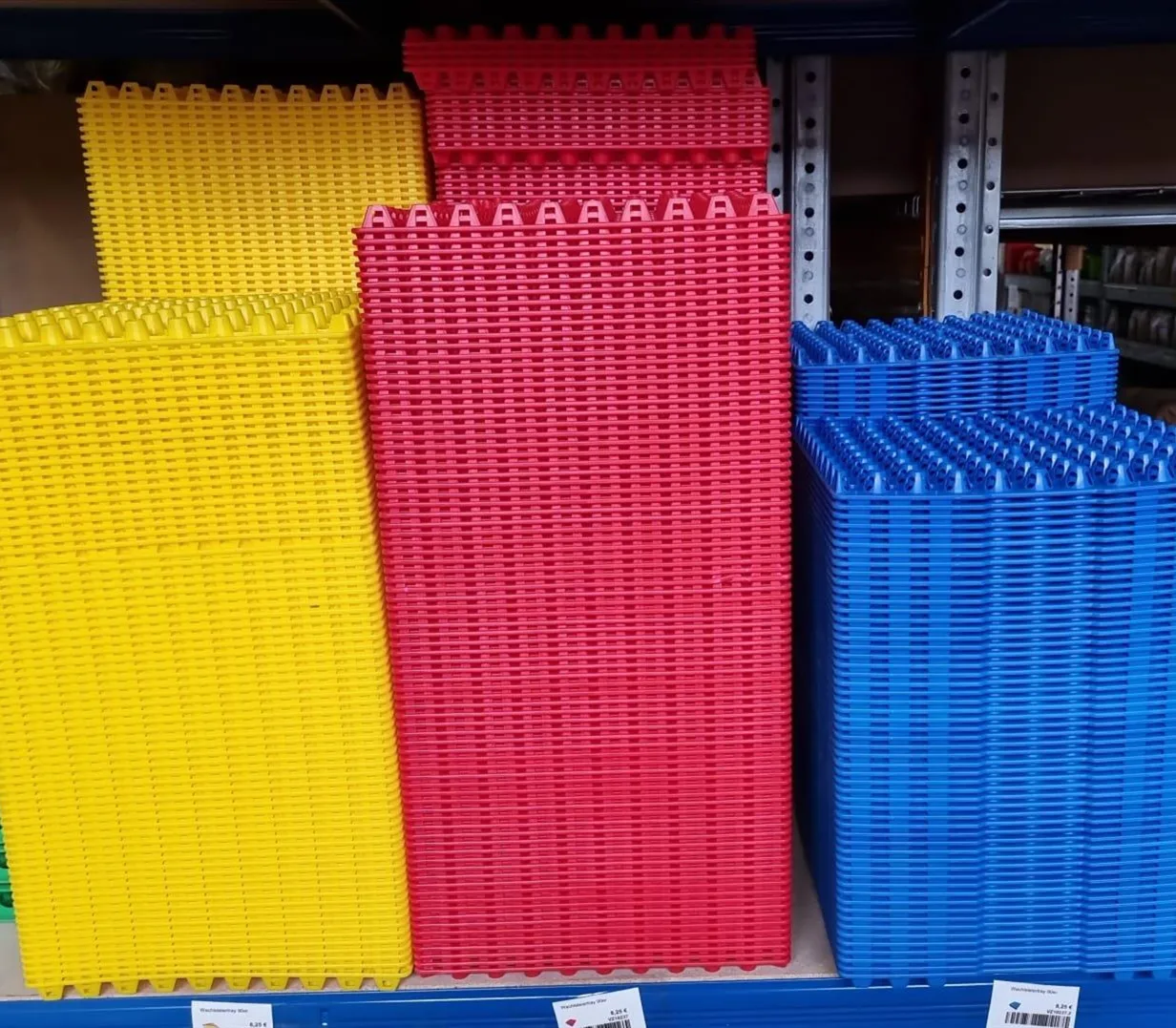 Plastic Quail Pigeon Large Egg Tray Egg Crates 90 Egg Flats for Home Chicken Farmers