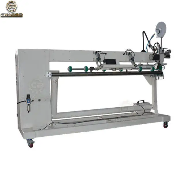 Lengthen  pe tarpaulin hot air welding machine curve seam hot air welding machine for tarpaulin