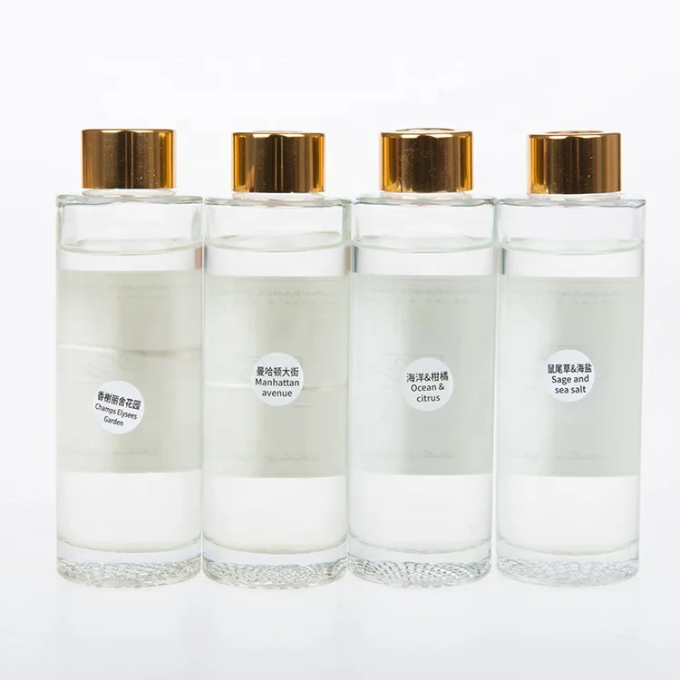 Luxury Custom Private Label  100ML Aroma Liquid Reed Diffuser Base Oil Gift Set