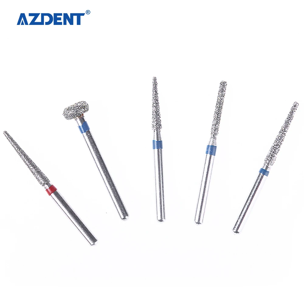 AZDENT FG-101 10pcs High Speed Dental Diamond Burs