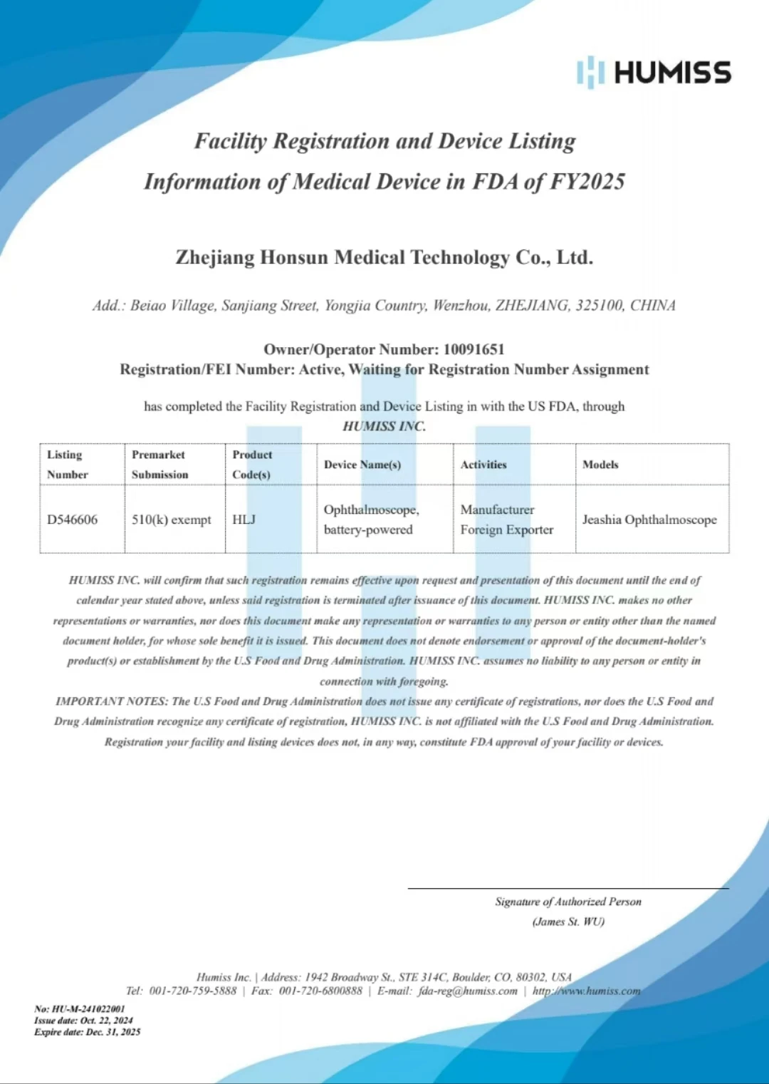 Latest custom made hospital medical instrument ophthalmoscope with CE/ ISO13485