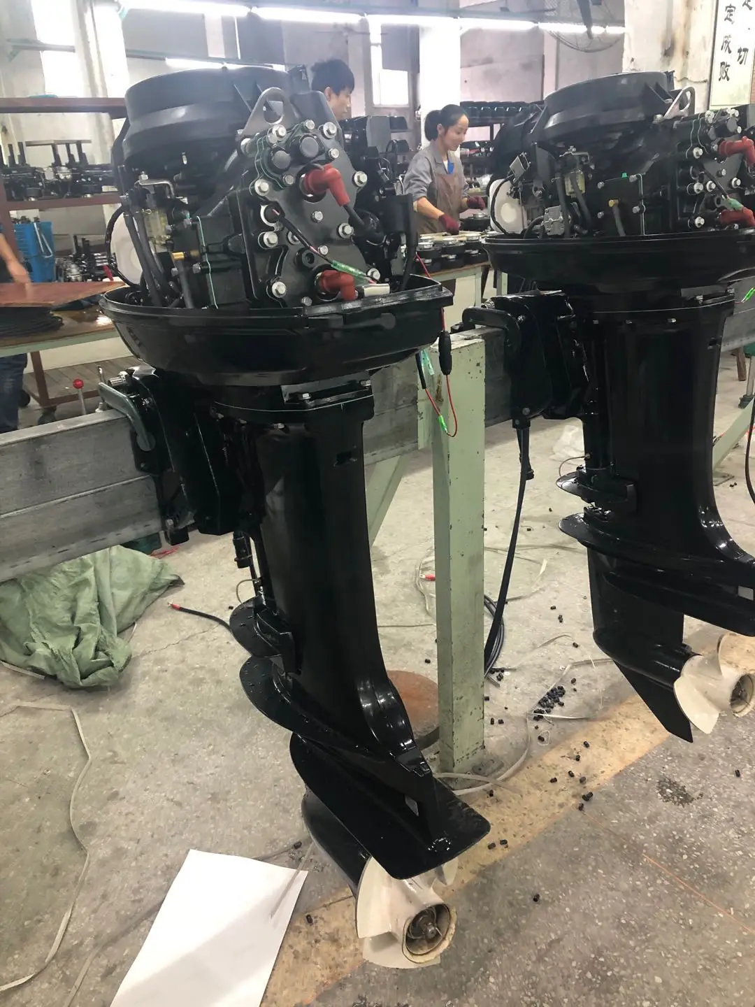 China 2-stroke 40hp Out Board Fish Boat Engine