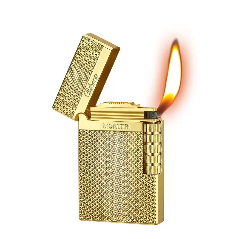 Classic open flame lighter gas lighter side ignition lighter for cigarettes
