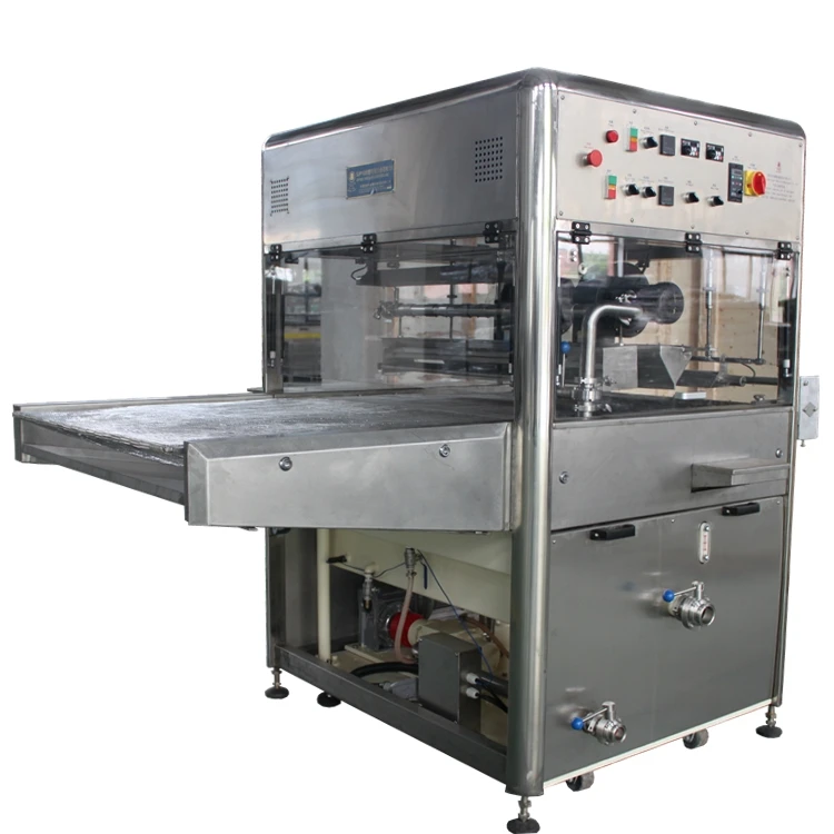 High Productivity Ice Cream Chocolate Coating Machine  chocolate enrobing machine and cooling