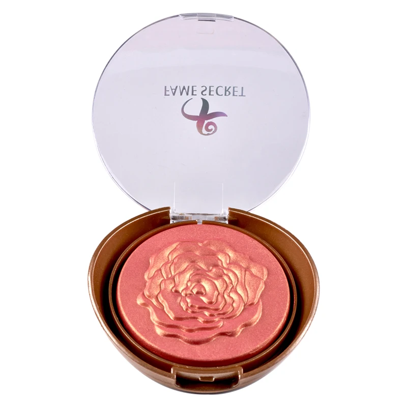 Fashion  Hot Sale High Pigment  Glitter Private label Multi  blusher highlight bronzer powder