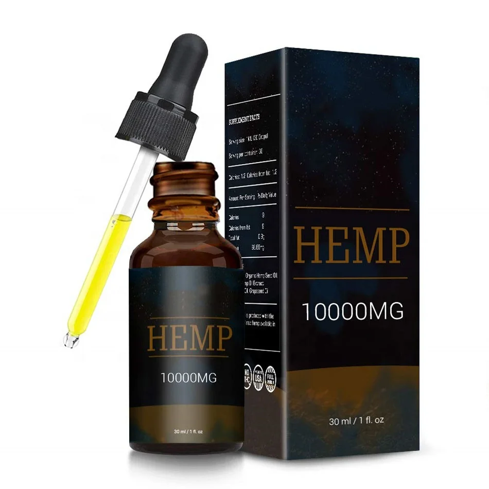  В наличии растительный экстракт органическое конопляное масло CBD 500 мг 1000 10000 для