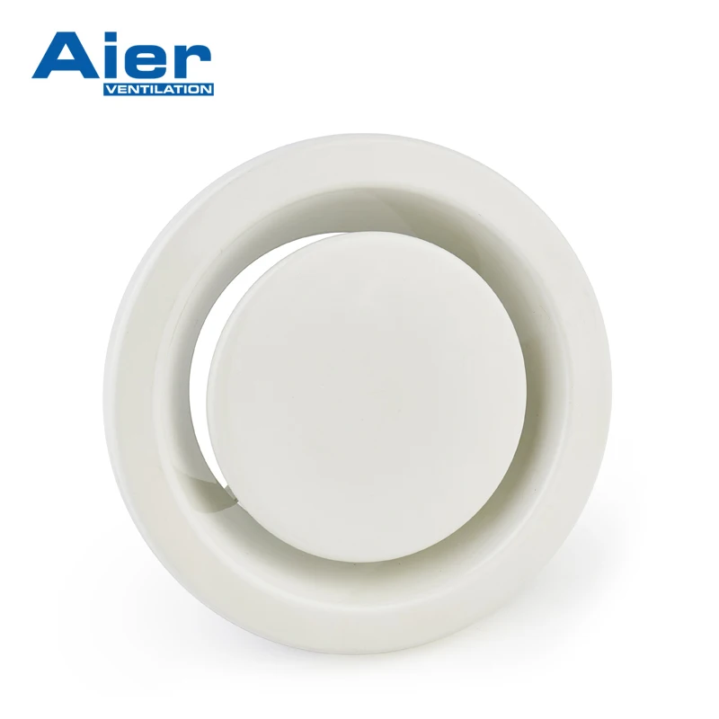 Return disc air exhaust valve, round fresh air valve, metal air vent valve