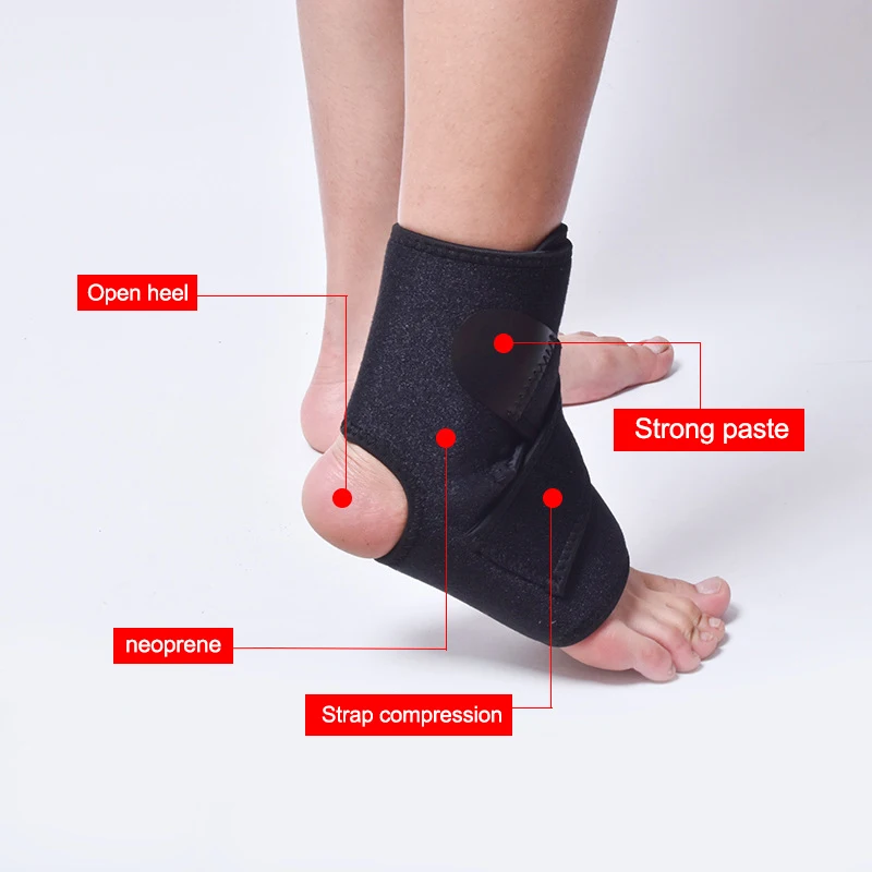 Дышащий неопреновый Регулируемый бандаж для поддержки голеностопа