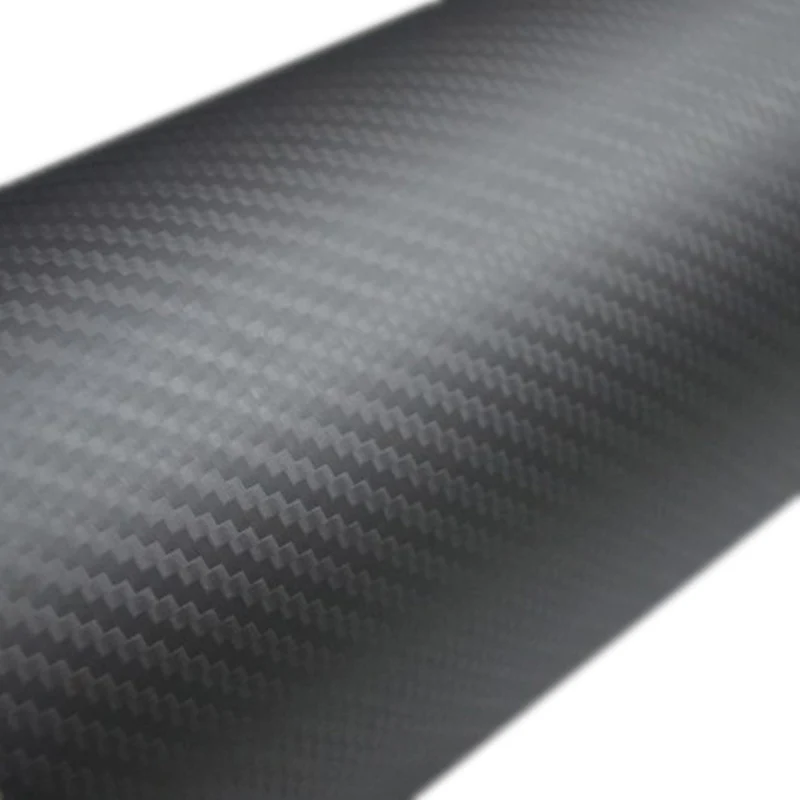 WRAPMASTER 1.52 *30 meter air free bubbles matte black 3d carbon fiber vinyl car wrap