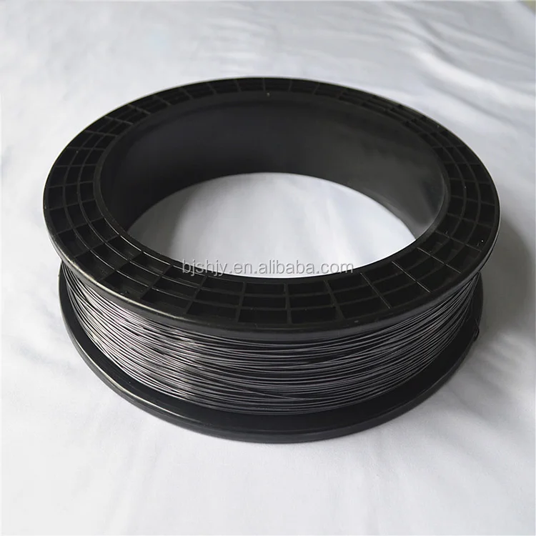 W material vacuum coating heating black tungsten wire price