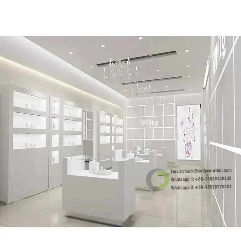 Luxury Stainless Steel Frame Glass Jewelry display showcase glass cabinet display case display cabinet showcase