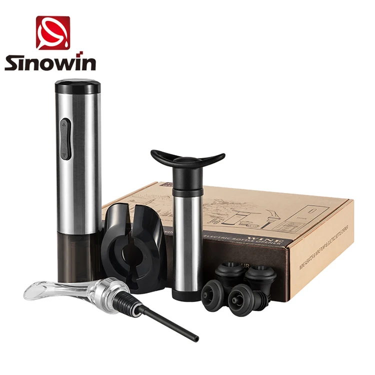 Электрический штопор с Usb-зарядкой металлический для вина