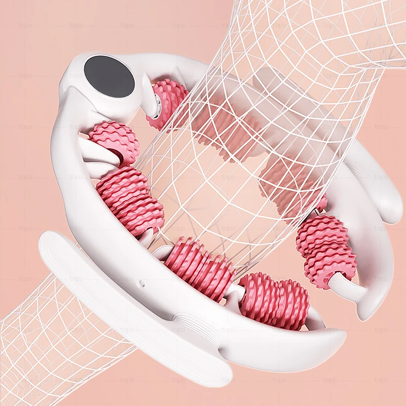 New Yoga Accessories Calf Clamp Muscle Roller Annular U Shape For Relax T rigger Point Massage Roller Stick Leg Massager