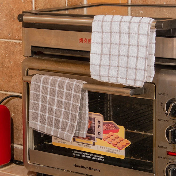 premium large decorative reusable cotton microfiber cloth magic towel kitchen towel cleaning rags