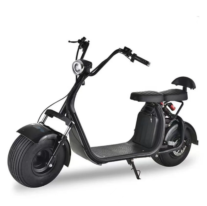 Max Speed 40km/h Wide Tire Electric Scooter Fashionable Citycoco Scooter with Seat