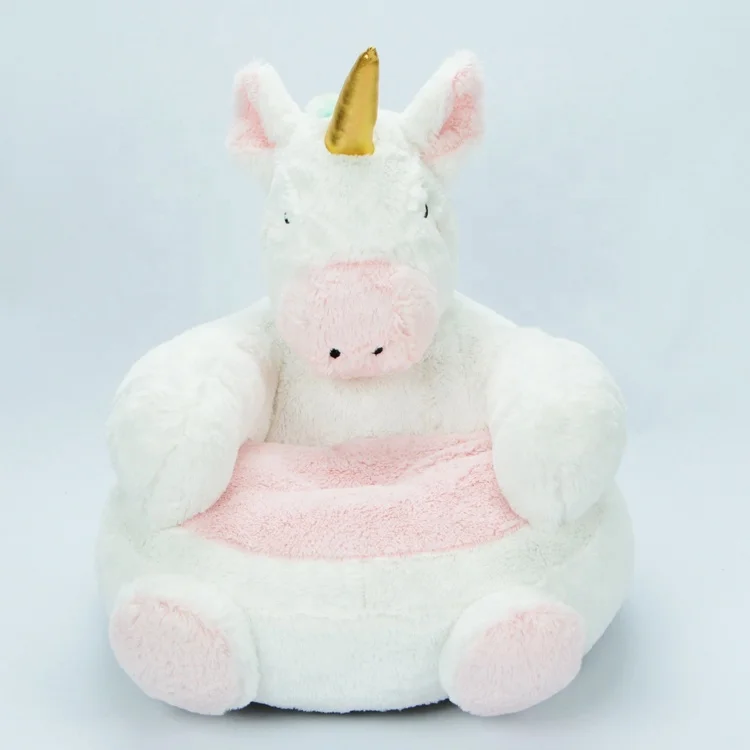 
2020 NEW Cute Plush Stuffed Cartoon animal shaped bunny kids bean bag chair 