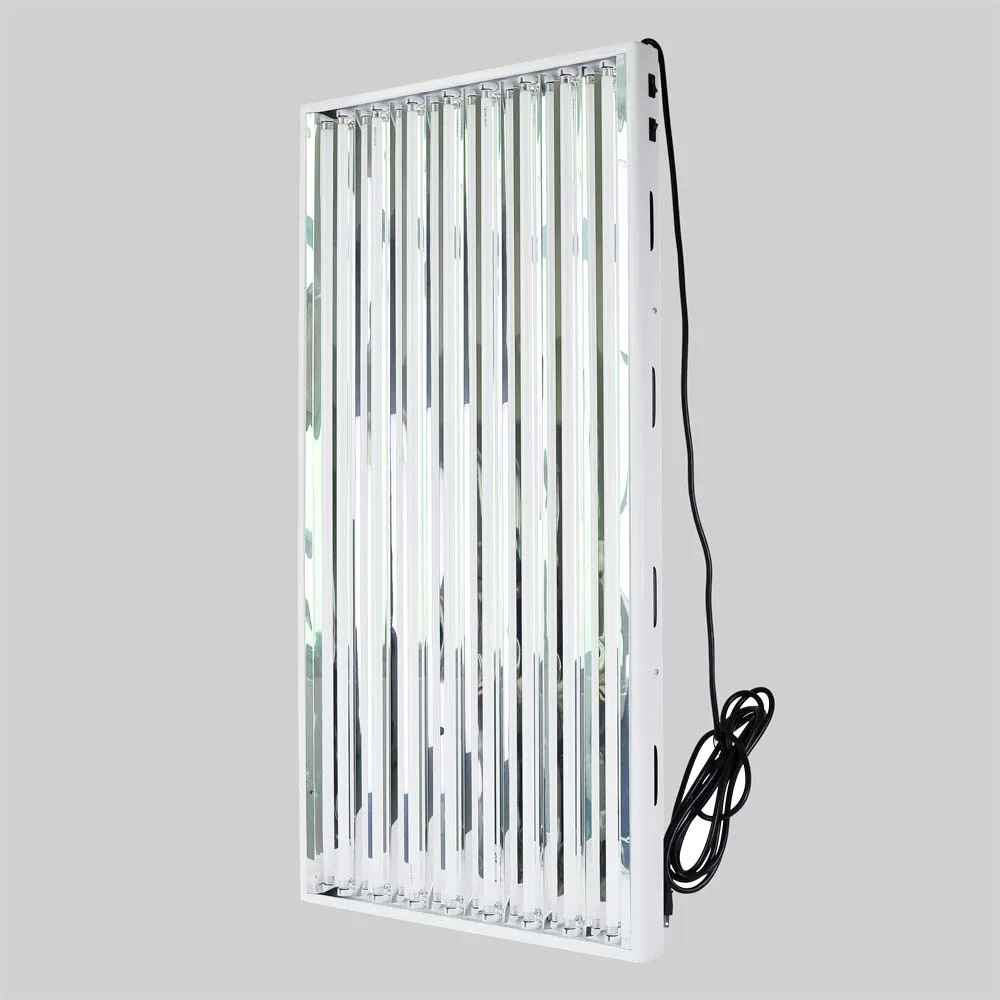 Hydroponics T5 4 Foot 8 Bulbs Grow Lighting Fixture Indoor Garden T5 Flurosecent Lighting Fixture