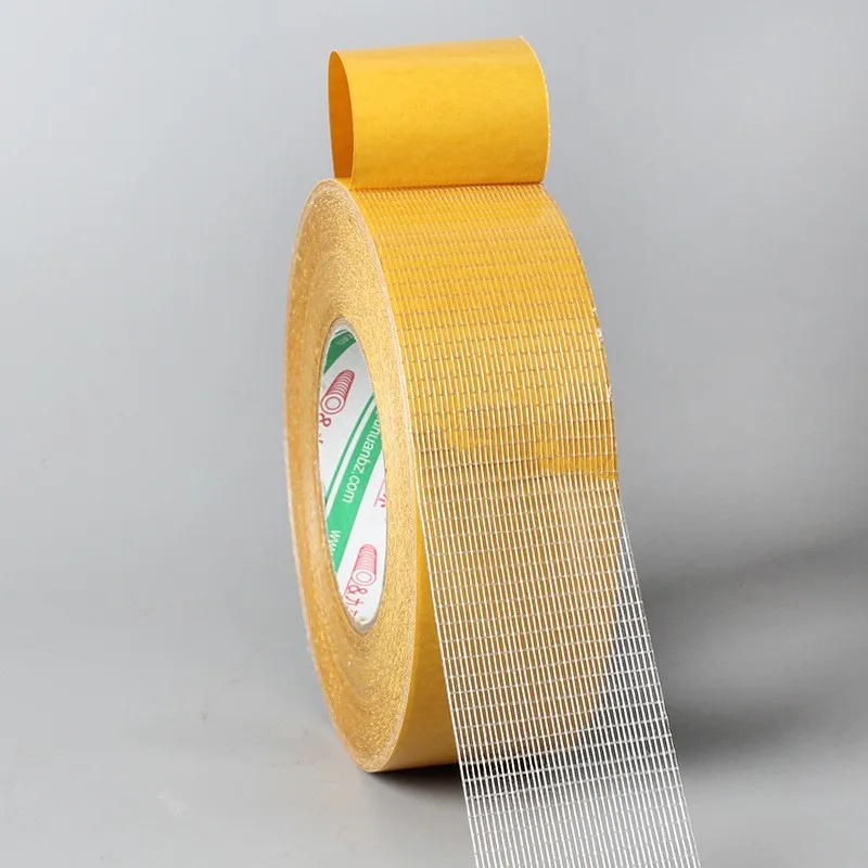 No Residual Glue Fiberglass Casting Fiber Mono-Direction Strapping self adhesive fiberglass filament tape