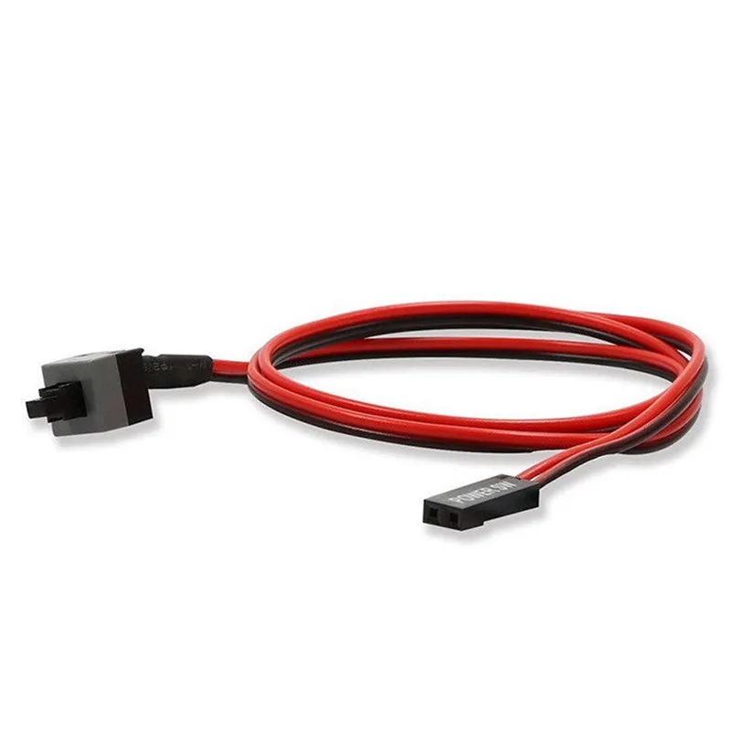 ATX 2 Pin SW PC кабель питания вкл/выкл кнопка ATX компьютерный корпус перезапуска
