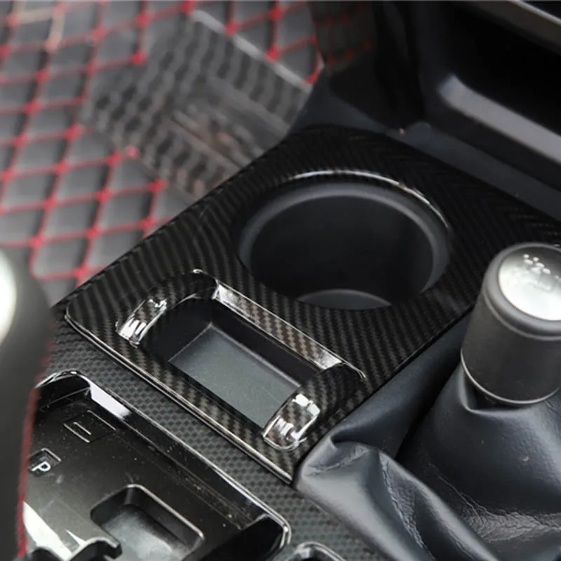 Front console 4-wheel drive gear cup hold panel cover decorative frame trim for toyota 4runner 4 runner Accessories 2010-2019