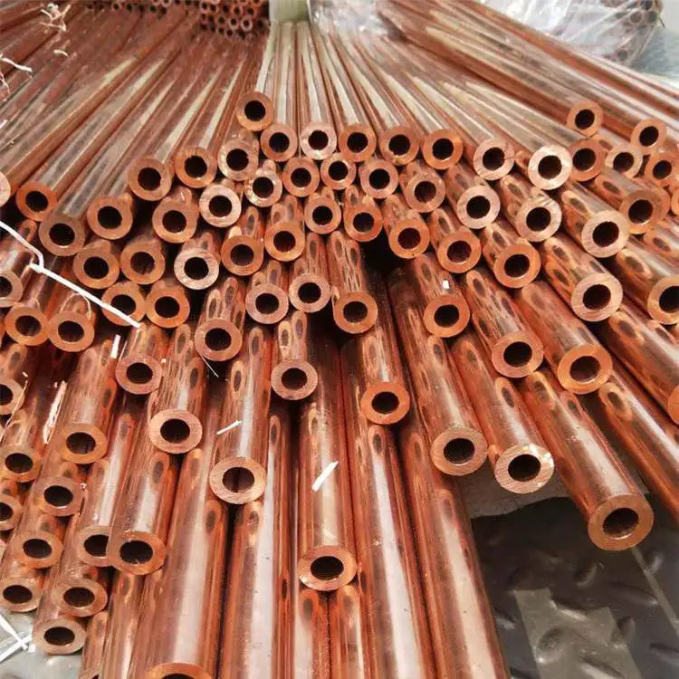 Straight Soft C11000 C12000 C10100 Pure Red copper Water Tube