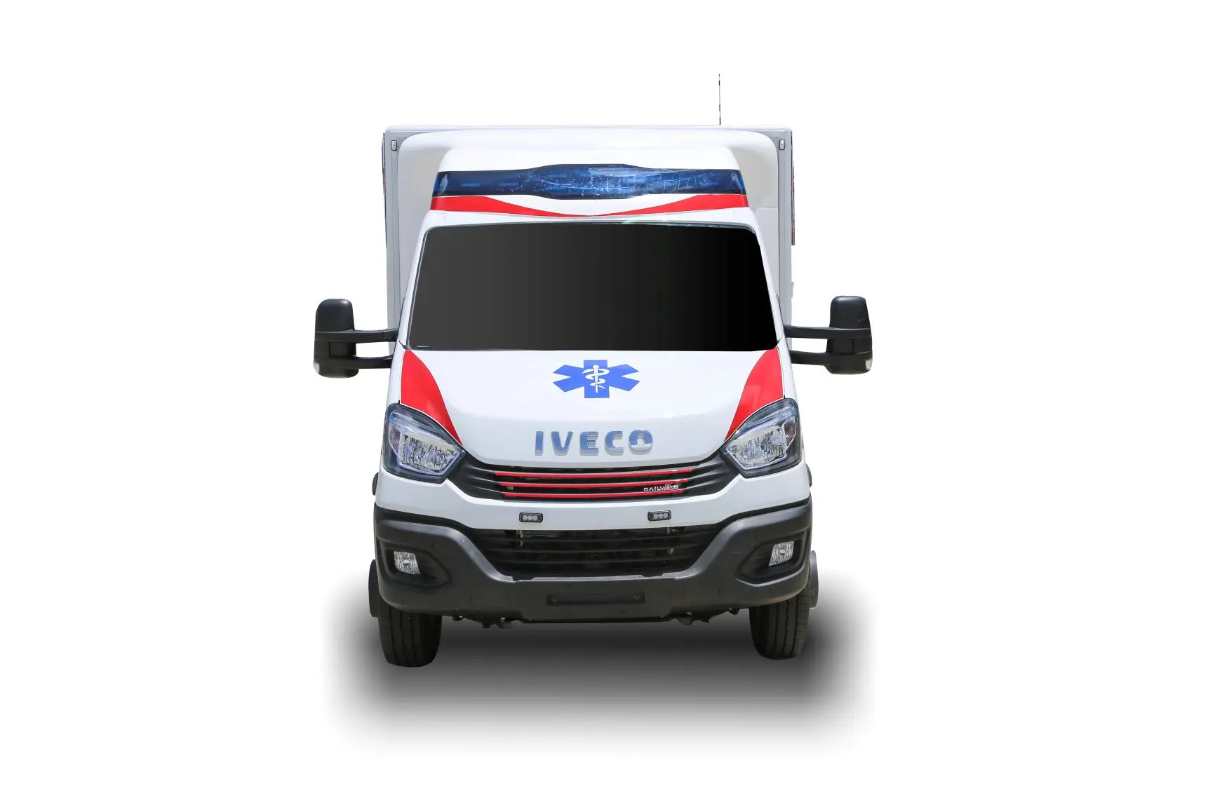 NAVECO Ousheng Box Monitoring Ambulance Vehicle (4.5t Version) Euro 5 Automatic White+red Yuzhou Brand 130km/h 3 - 8m 3300mm