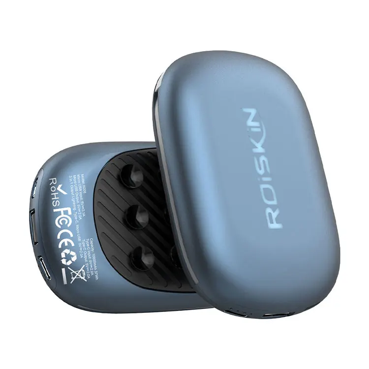 New Product 2021 Consumer Electronics Portable Power Station 10000mah Wireless Power Bank With Suction Cup