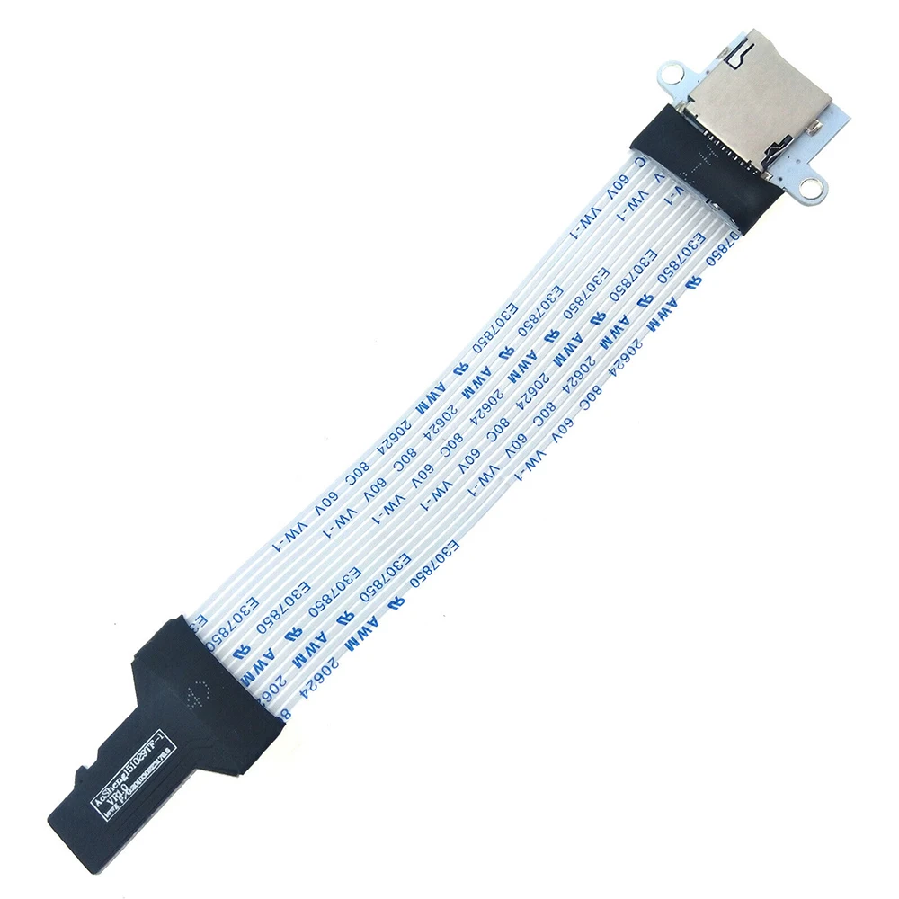 10cm 15cm Flex Cable for Micro SD TF Memory Card Slot Extend Flex Cable Adapter Connection with Screw Hole