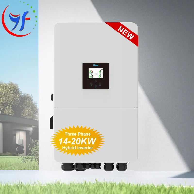 15KW Home Energy Storage Deye SUN-15K-SG05LP3-EU-SM2 Hybrid Solar Inverter 3 Phase with Low Voltage LiFePO4 Battery