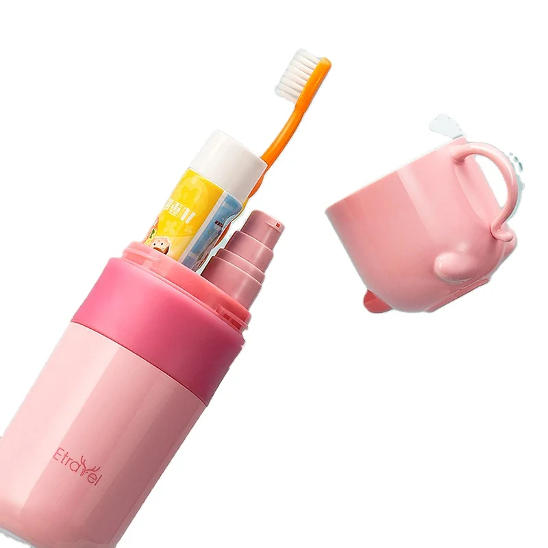 Hot Sale lightweight travel shampoo bottle bathroom accessories mouth cup travel kit for kids