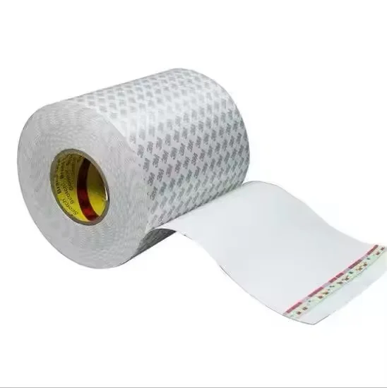 3M 55280 Clear White PVC Double-Sided Tape 0.3mm Thickness Thermally Resistant Masking Acrylic Pressure Sensitive Adhesive