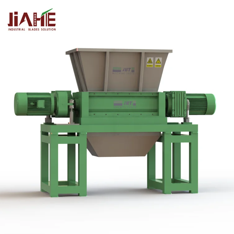 Customized Double Shaft Metal Shredder Crusher Machine Box Shredder Blade Part of Plastic and Rubber Machinery