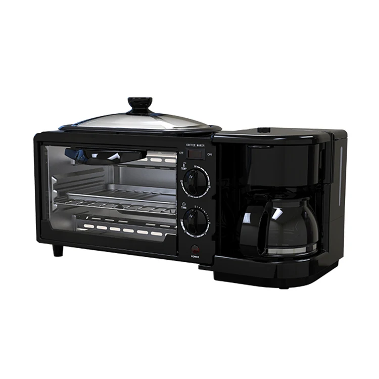 New Small Kitchen Appliance 3 in 1 Multi Function Breakfast Maker Machine for Home Use