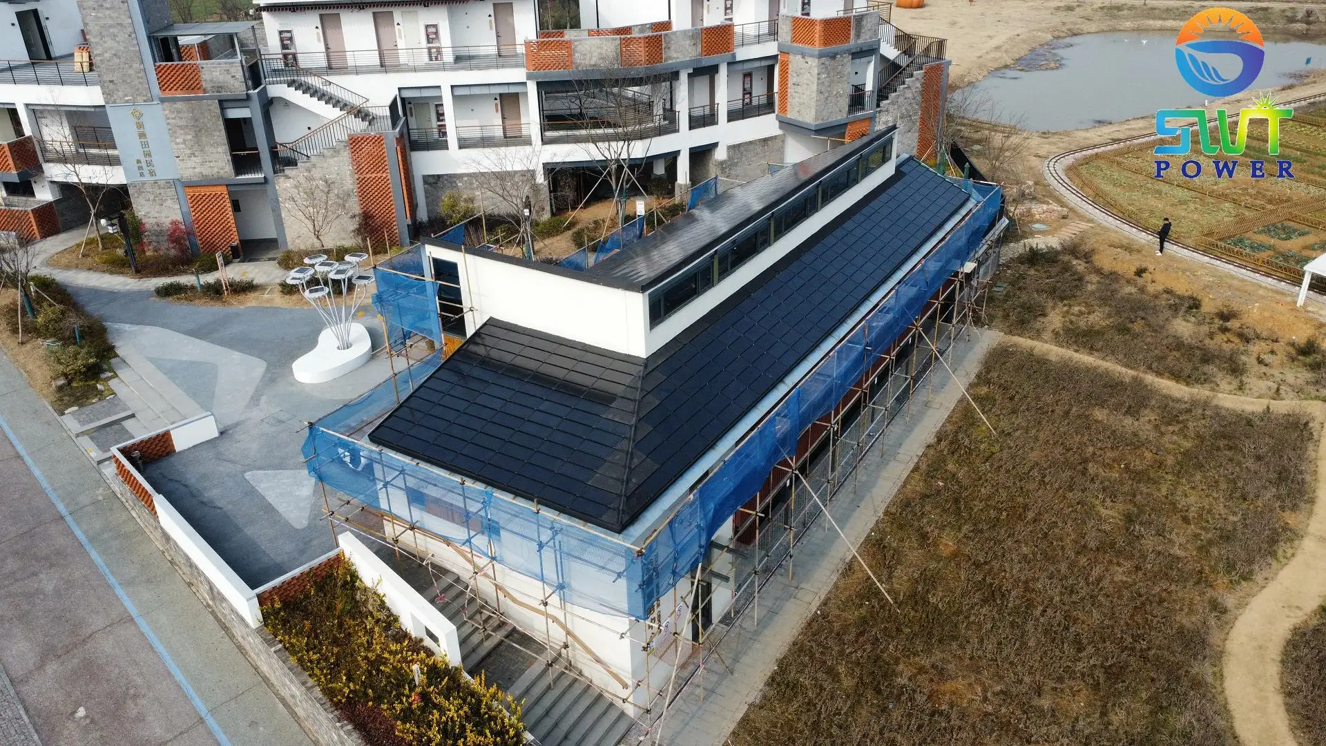 Bipv Solar Roof Tile Bipv Panel Roof Solar Panel Glass Facade For Building