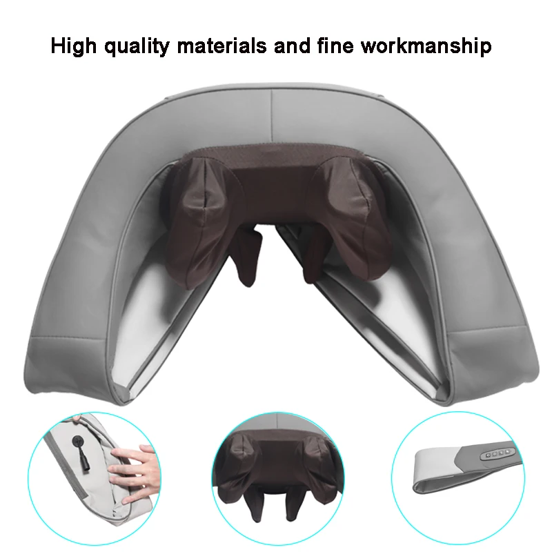 Custom Neck shoulder massage machine device wireless shiatsu physical therapy back and neck massager for Body
