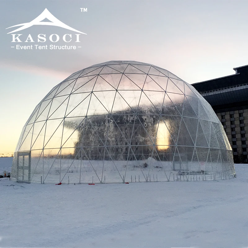 30m big dome tents outdoor events luxury geodesic dome tent with pvc fabric and steel pipes