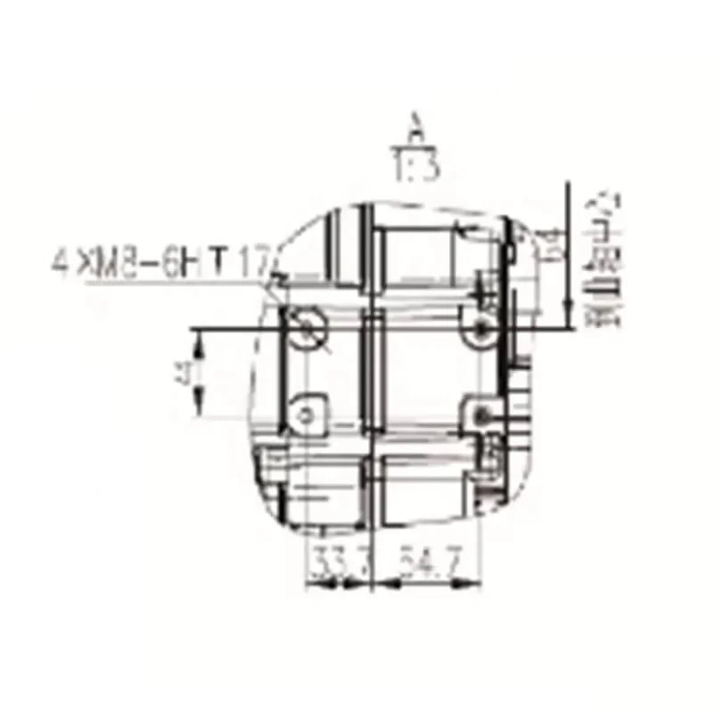 EDR Z50 four-valve 50cc pit bike zongshen 4valves engine