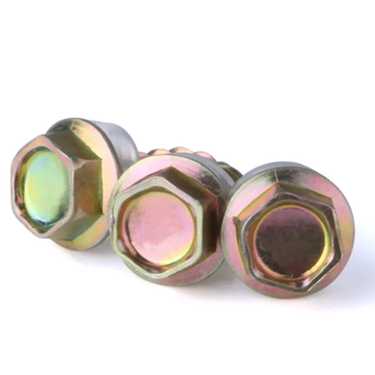 Din6928 hex flange head self tapping wood screw