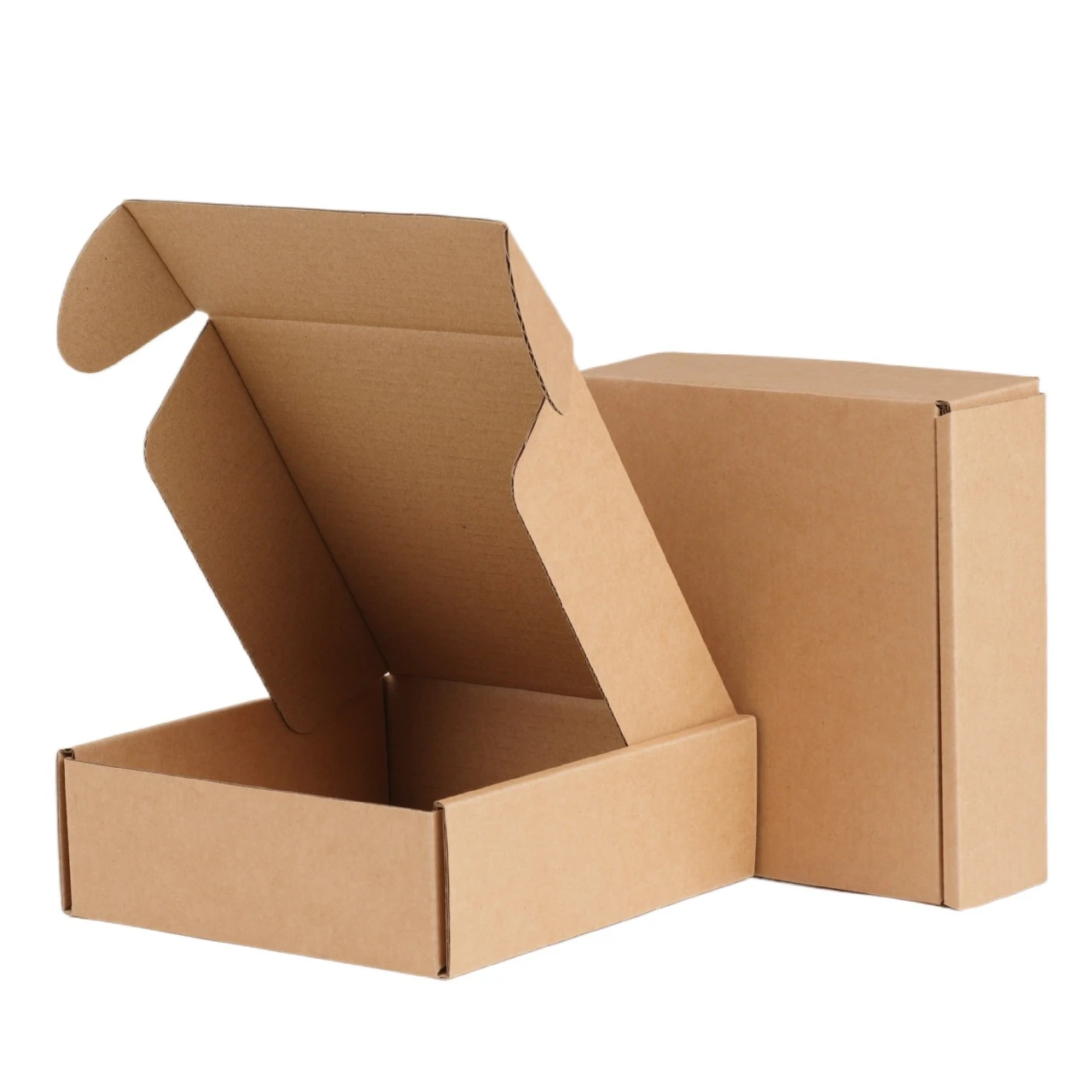 Wholesale custom logo pink shipping box mailer packaging box corrugated cardboard paper box