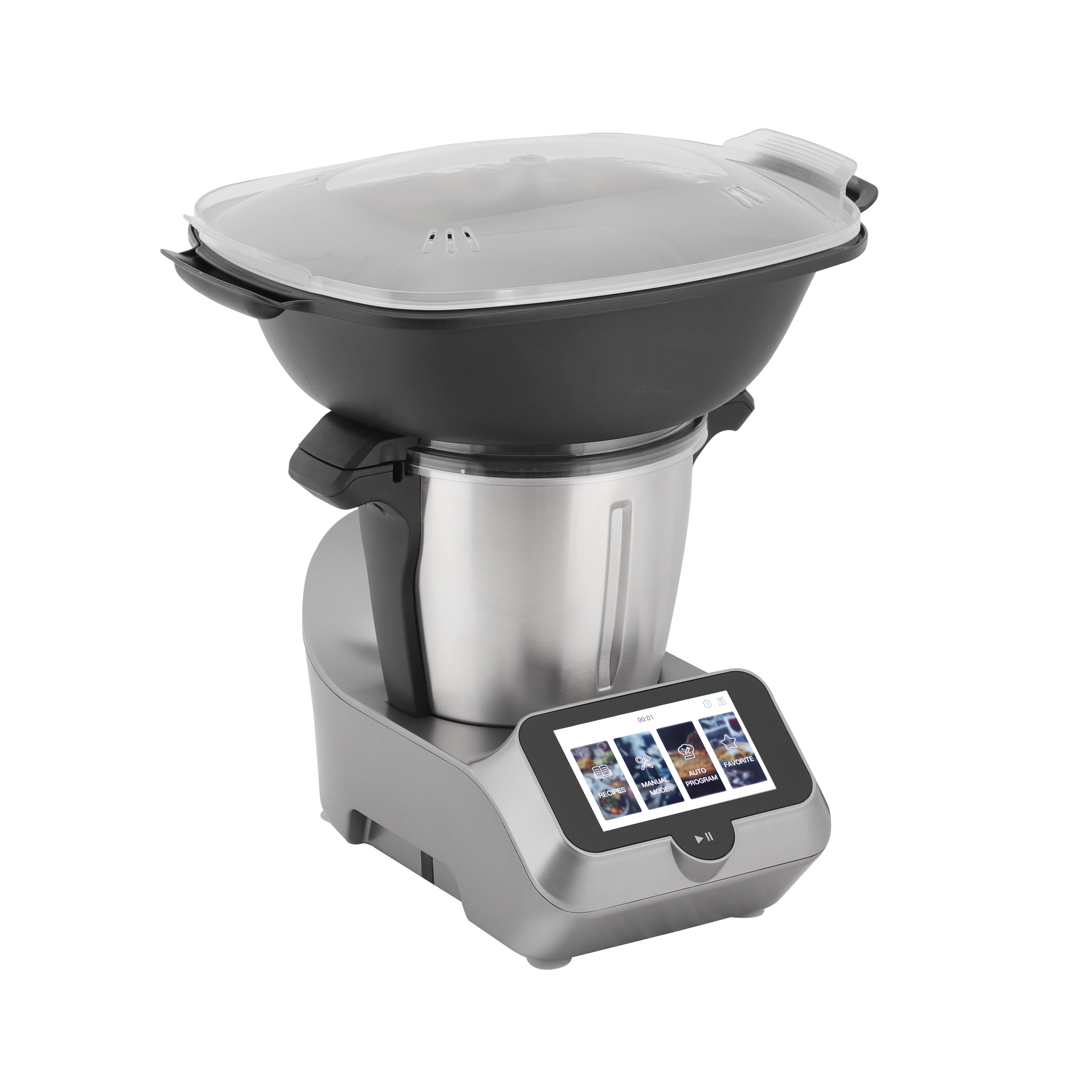 
hot sale home appliance touch screen thermomixer with WIFI connection 