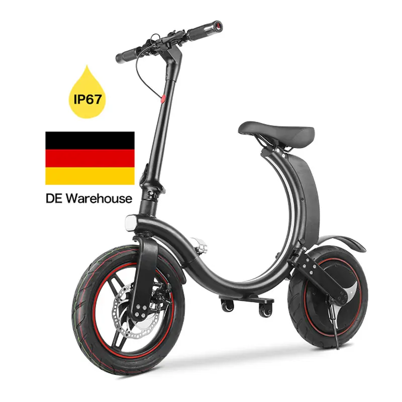 Chinese Manufacturer Best Selling 14 Inch Fat Tire E-Bike 450W Foldable Electric Bicycle for Adult