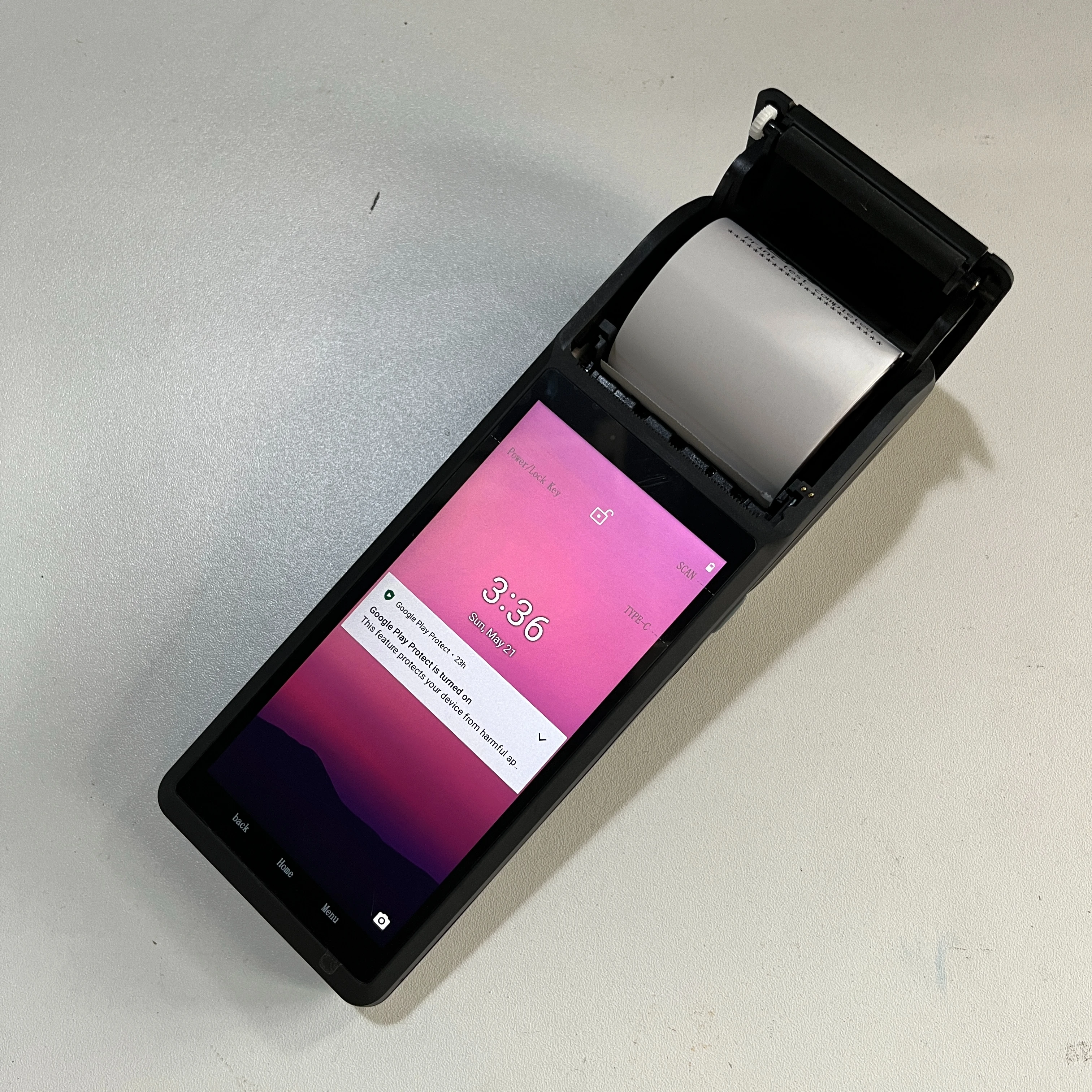 Мобильный POS-терминал ITCF6H, Android 11, 2 + 32G, сенсорный NFC, сканер QR-кода, КПК, 4G