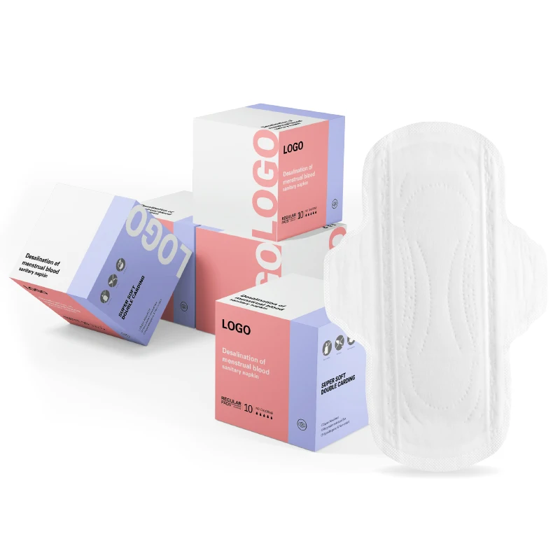 Feminine Hygiene Products Instant Absorption of Menstrual Blood Menstrual Pads No Leakage Sanitary Napkin Private Label