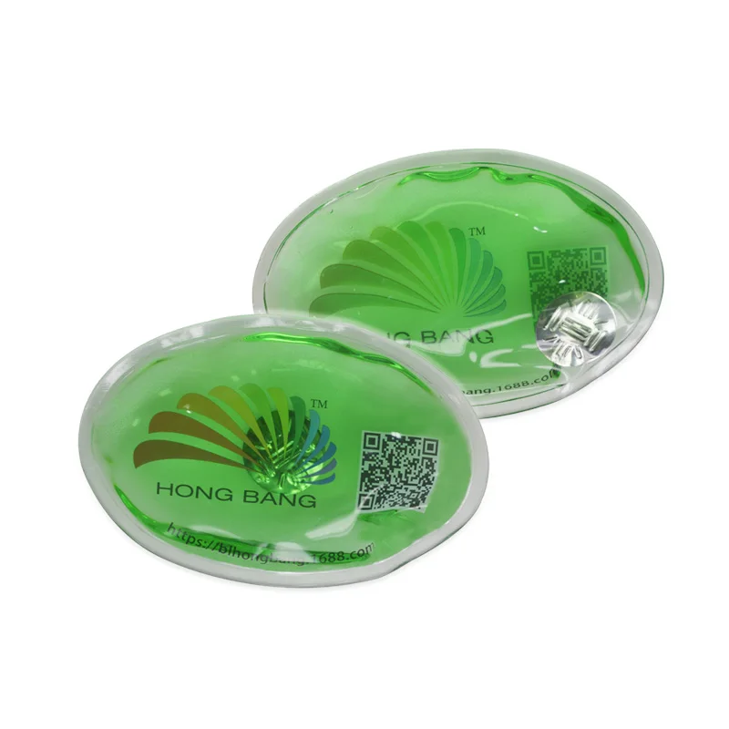 PVC Produced Portable Reusable Customized Company LOGO Metal Heat Pack Instant Hand Warmer