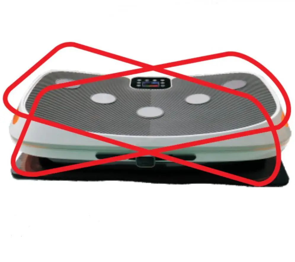Best seller 4D body vibration plate crazy fit massage vibration machine