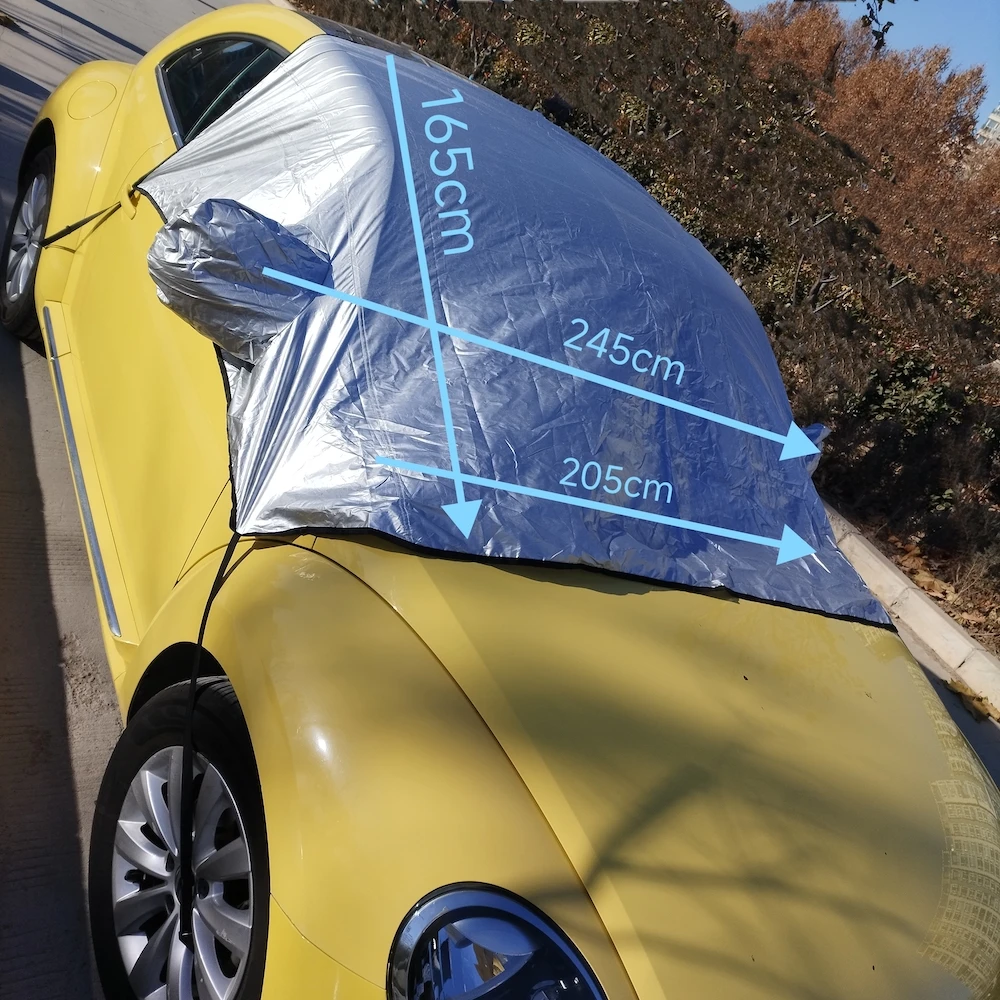 Premium Windshield Snow Cover Weatherproof Front Window Car Sunshade