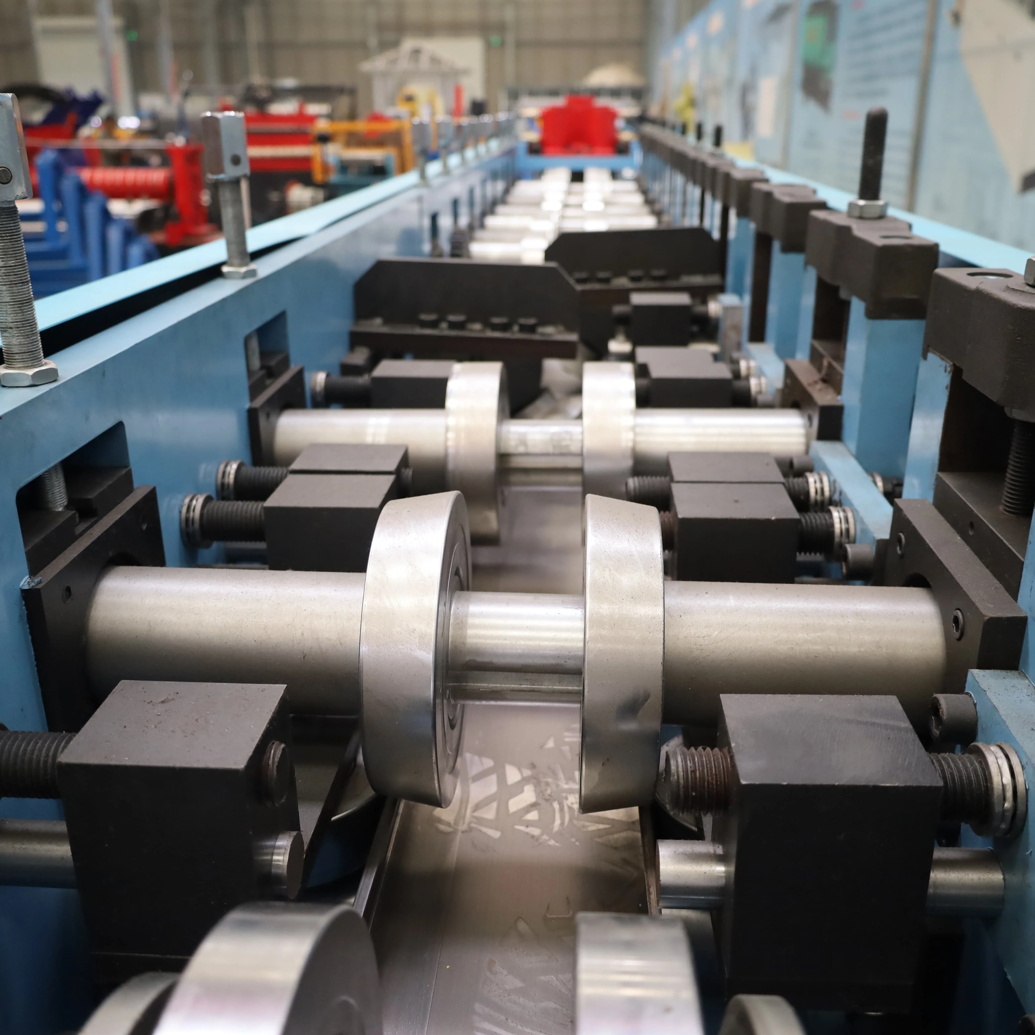 JCX High-end Quality  Light Gauge Steel Keel  Frame Roll Forming Machine Galvanized Steel Keel Machine